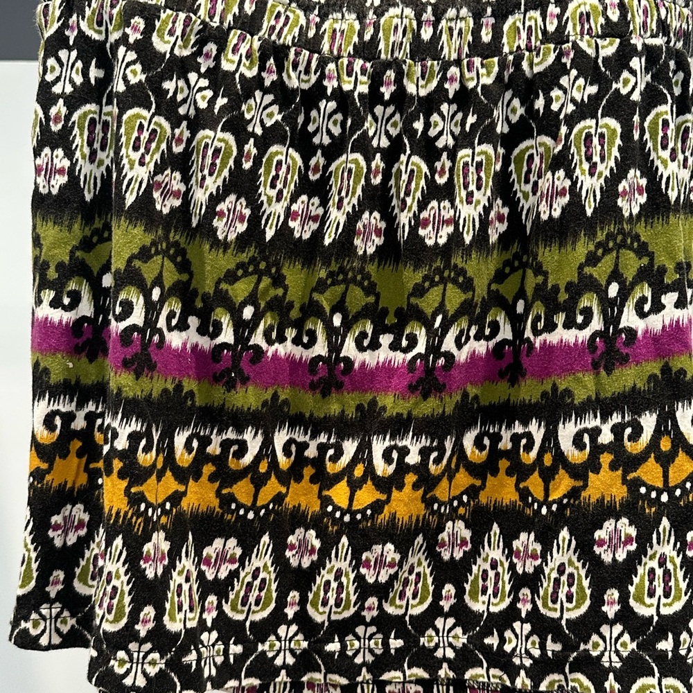 Multicolor Patterned Skirt - Picture 2 of 2